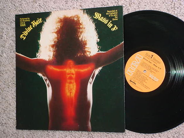 Divine Hair mass in F - LP Record broadway cast of hair...