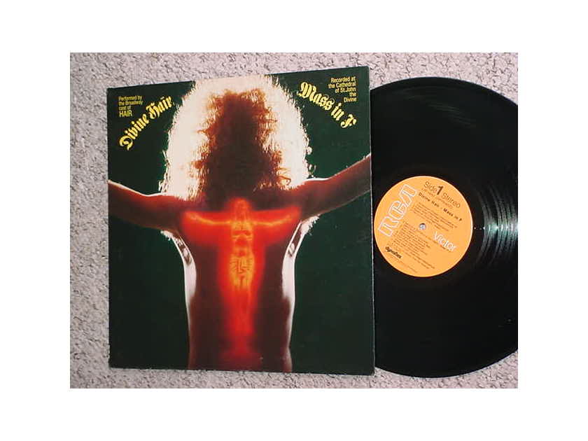 Divine Hair mass in F - LP Record broadway cast of hair RCA dynaflex LSP-4632