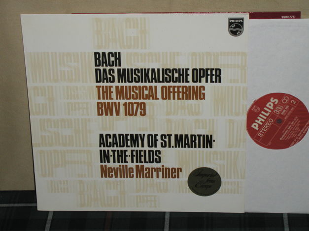 Marriner/AoStMitF - Bach Musical Offering Philips Impor...