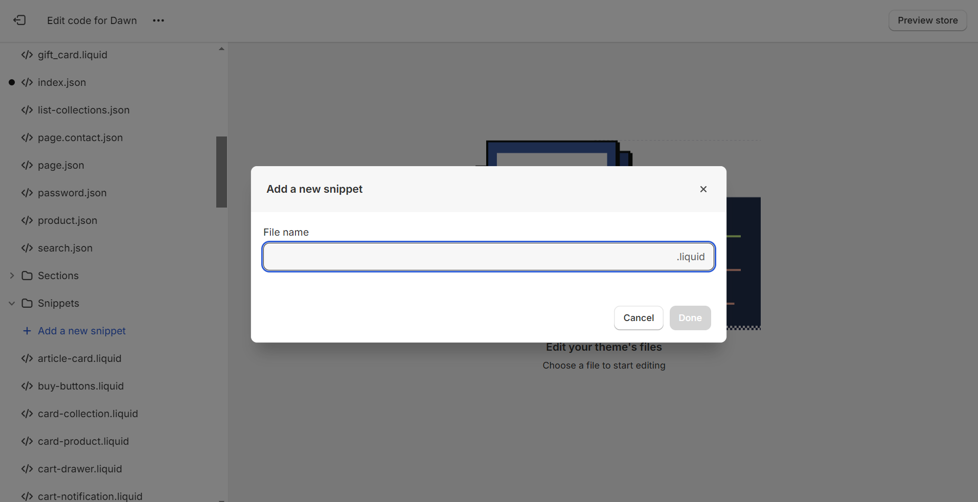 Shopify popup code
