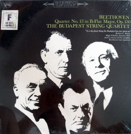 ★Sealed★ Columbia / BUDAPEST QT, - Beethoven String Qua...