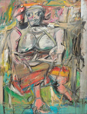 Artwork: Woman, 1950-52 by Willem de Kooning