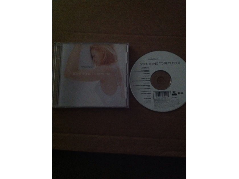 Madonna - Something To Remember Maverick Records Compact Disc