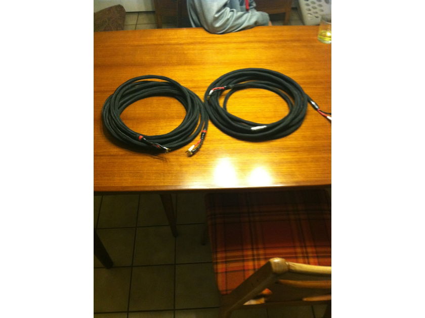 FMS microwave MK 2 speaker cables 16' pair