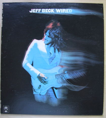Jeff Beck - Wired - Reissue Dark Blue Label Epic PE 33849