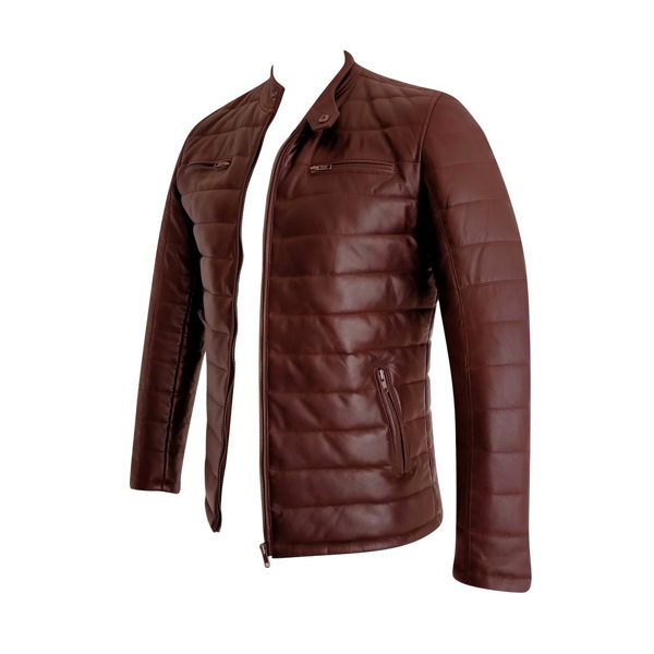 ROMAN - Burgundy LEATHER - Image 3