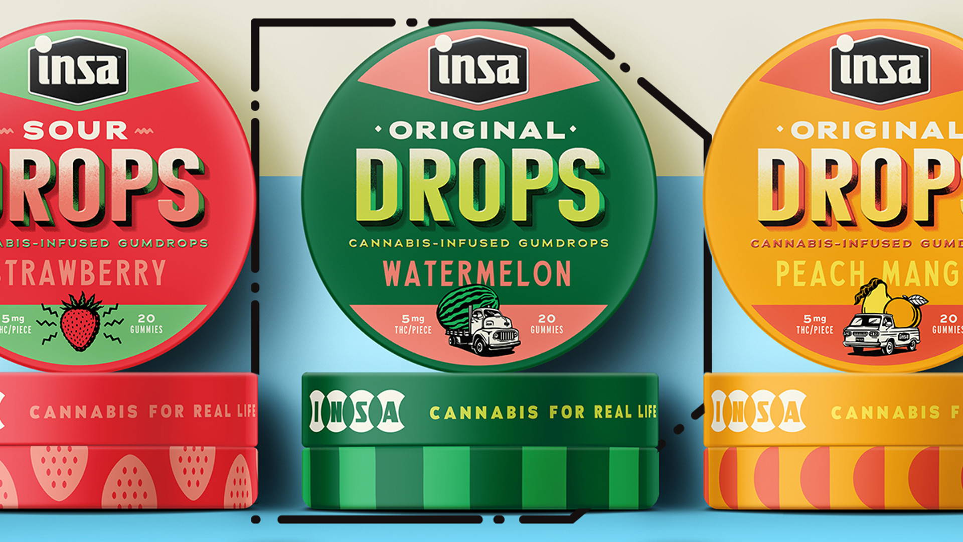 Featured image for Moxie Sozo Goes Vintage with Cannabis Brand Insa’s Visual Identity