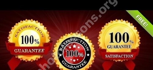 Гарантийный значок для Фотошоп - PSD исходник