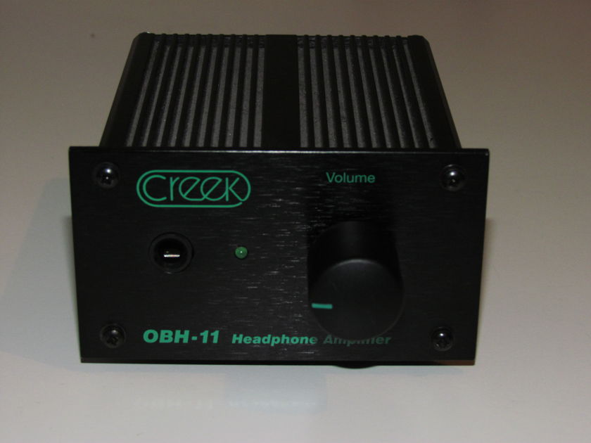Creek OBH-11 headphone amp with  OBH-2 regulated power supply