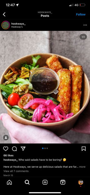 Hookways | Menu
