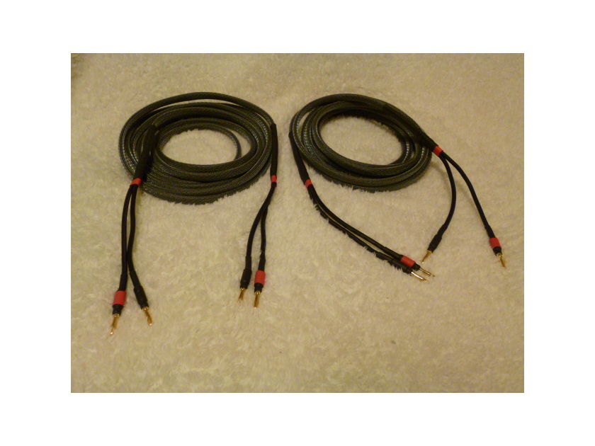 Schmitt Custom Audio 15ft 2/12 Gauge Parallel  Speaker Cables