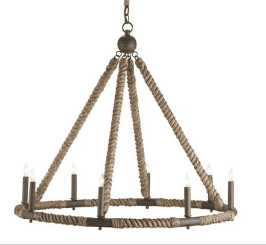 rope chandelier