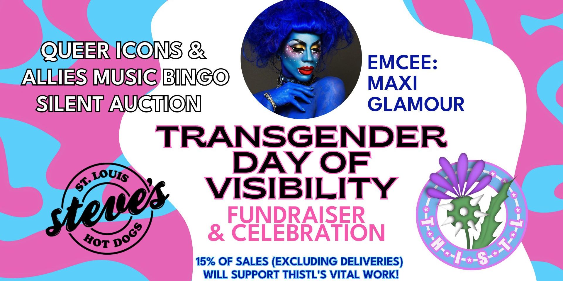 Queer Icons & Allies Music Bingo & Fundraiser for Transgender Day of Visibility promotional image