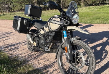 2025 ROYAL ENFIELD HIMALAYAN 450 motorcycle for rent near Rapid City, SD