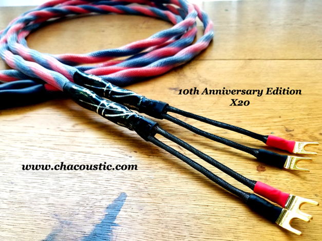 CH Acoustic X20 Speaker Cable 10th Anniversary Edition