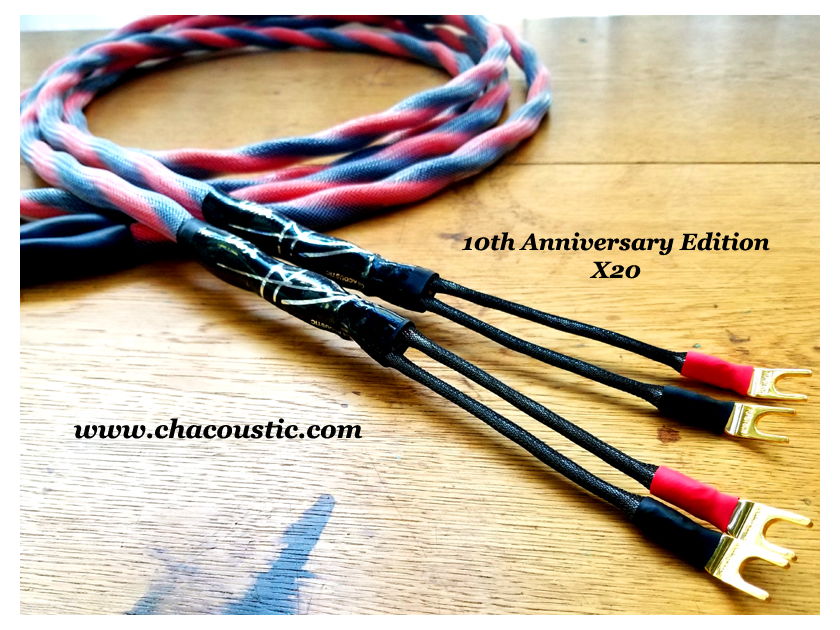 CH Acoustic X20 Speaker Cable 10th Anniversary Edition