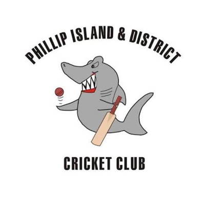 Phillip Island District Cricket Club Cricket Club Logo