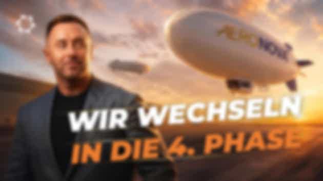 Wir beginnen mit dem Bau großer Luftschiffe — genau dafür haben wir das alles auf den Weg gebracht!