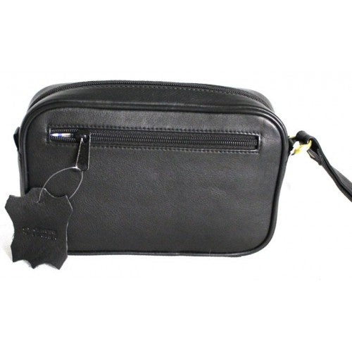 Black Full Grain Leather Men's Clutch Bag Style 51012 - Image 6