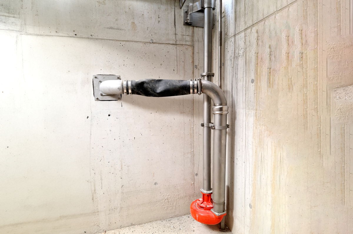 Anwendung der Tauchschneidpumpe im Betrieb