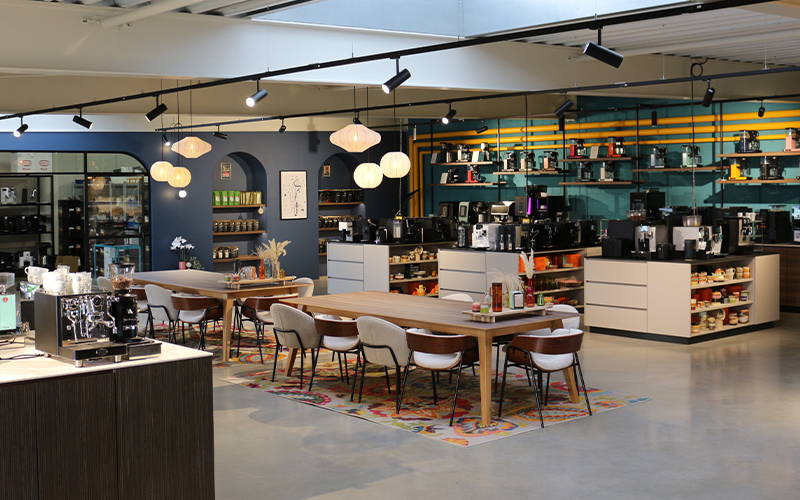 Kaffeevollautomaten mieten Showroom