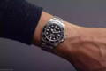 Rolex Submariner on a woman wrist