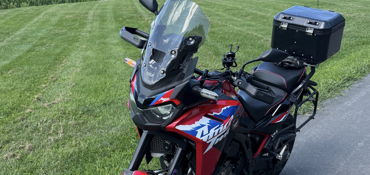 2024 HONDA AFRICA TWIN DCT motorcycle for rent near Hoboken, NJ