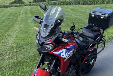 2024 HONDA AFRICA TWIN DCT motorcycle for rent near Hoboken, NJ