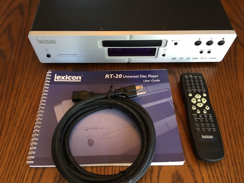 Lexicon RT-20 Universal CD/DVD/DVDA/SACD Player