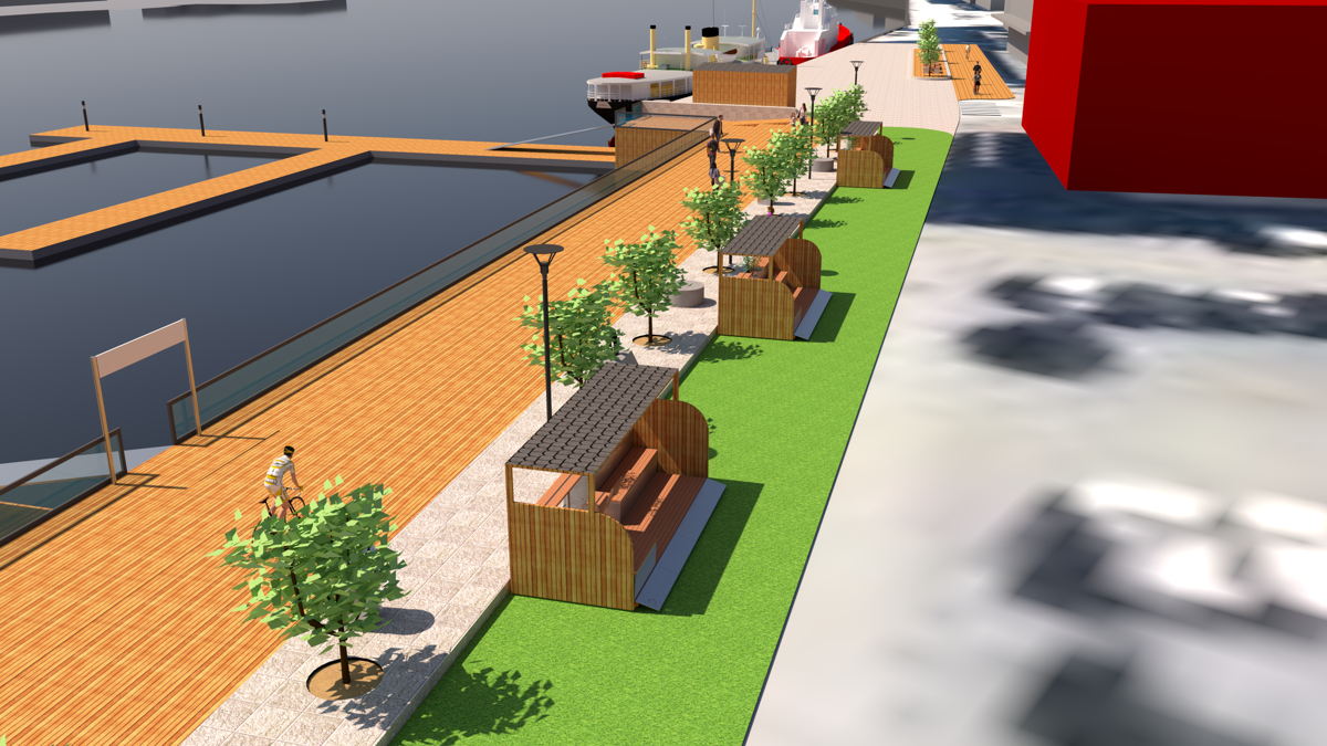 Havnepromenade Sandnessjøen