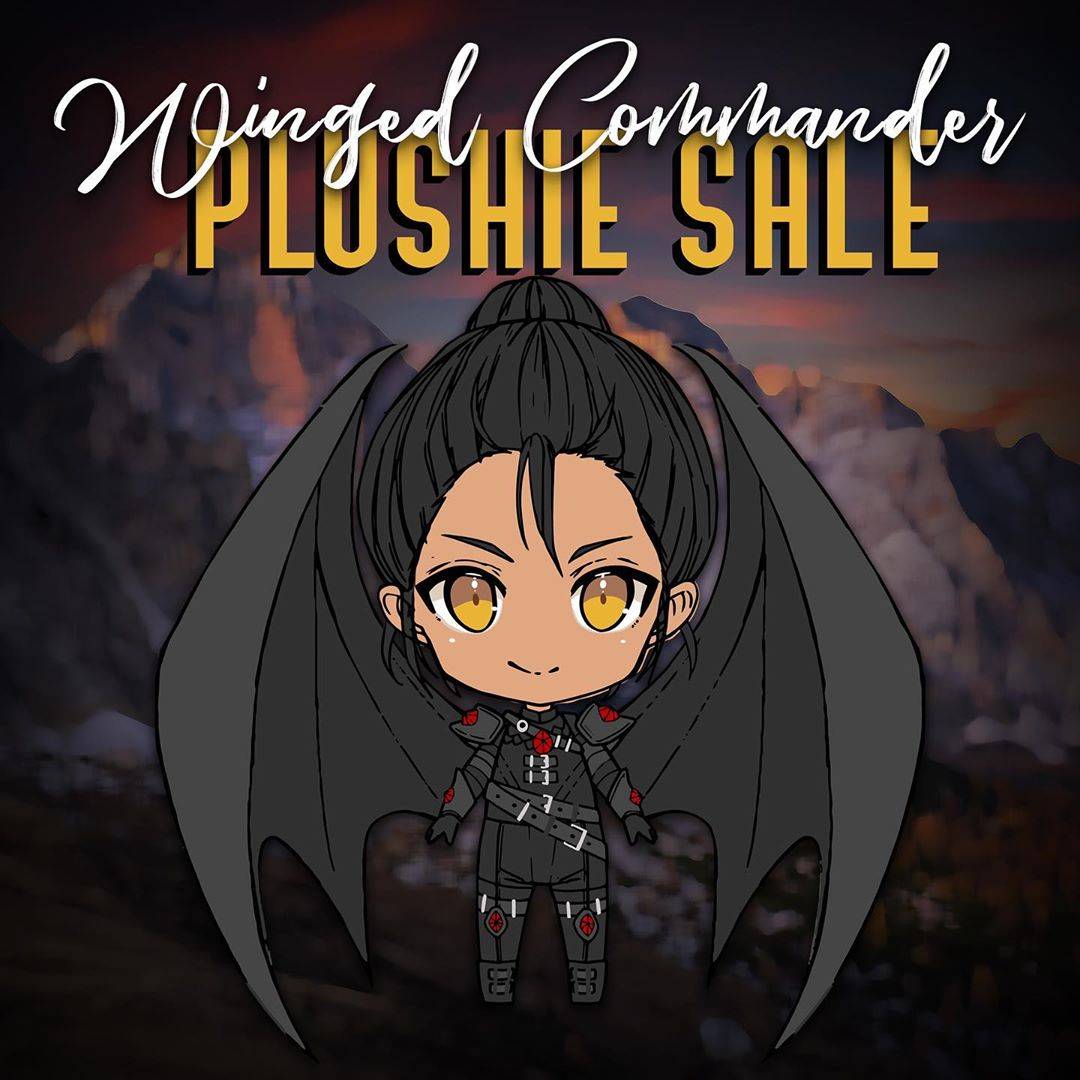 Winged Commander Plushie Sale.
