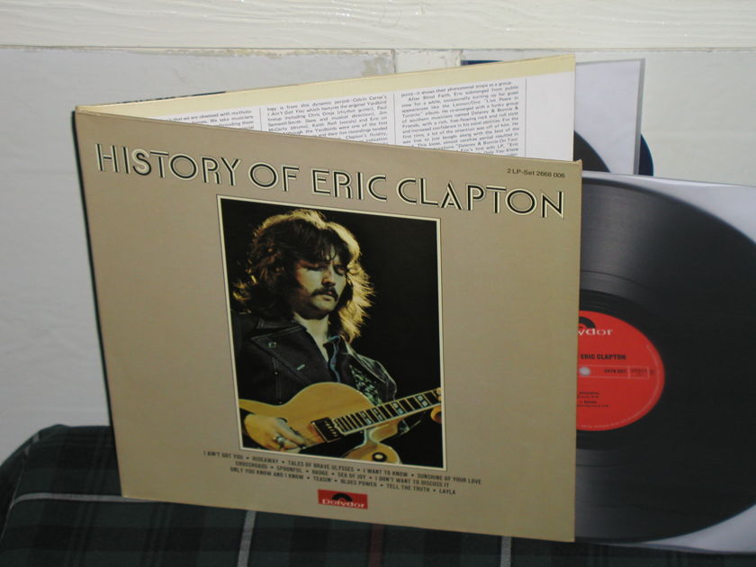 Eric Clapton - History Of Eric Clapton (German) 2 LP German Import