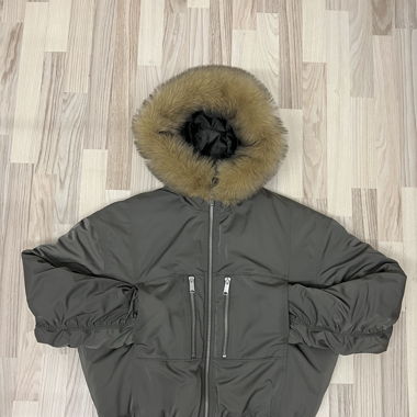 Fur Bomber Jacket