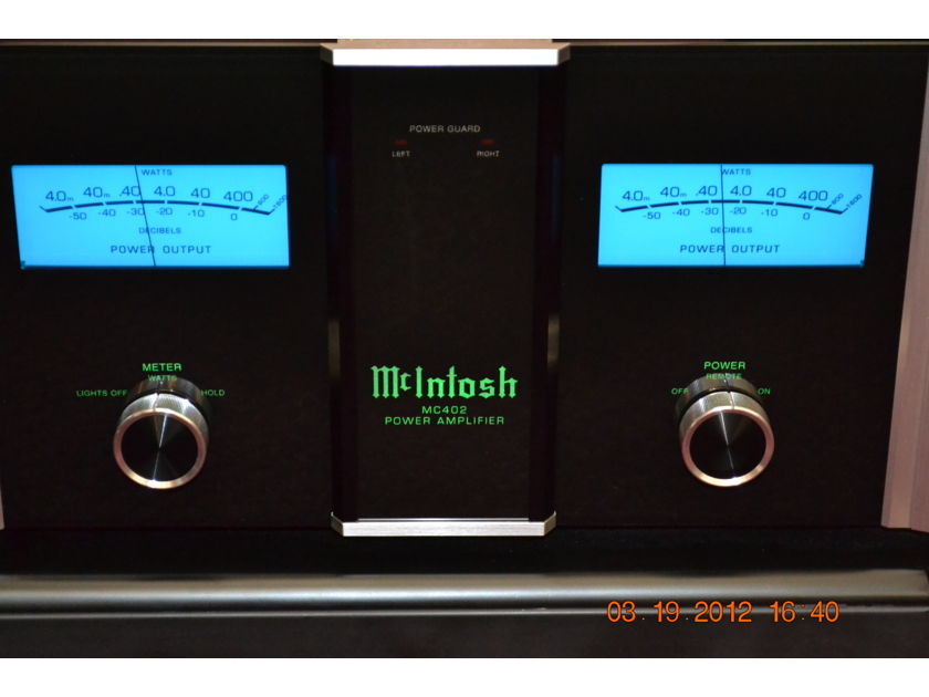 Mcintosh MC-402 Stereo Power Amp.  Free shipping!!!!