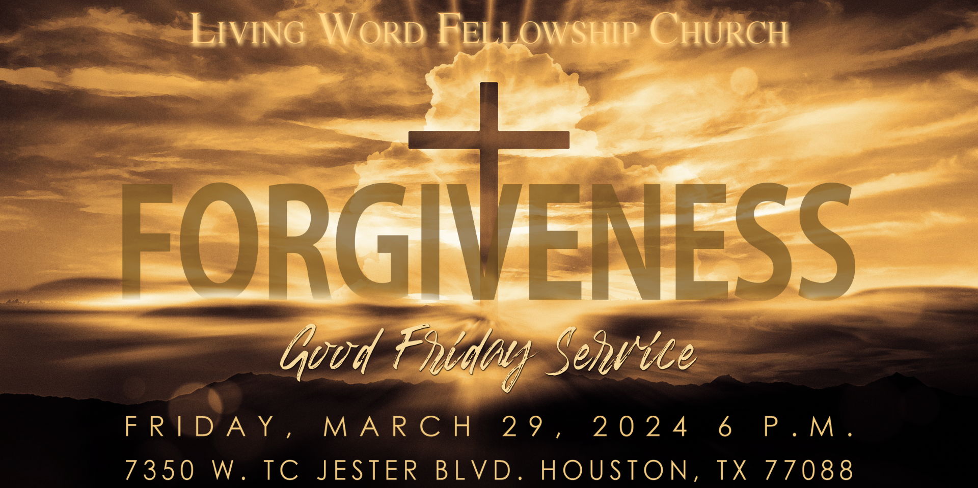 Good Friday Service - LWFC Drama Ministry Presents "Forgiveness" promotional image