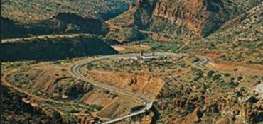 Payson / Salt River Canyon loop run near Goodyear, AZ