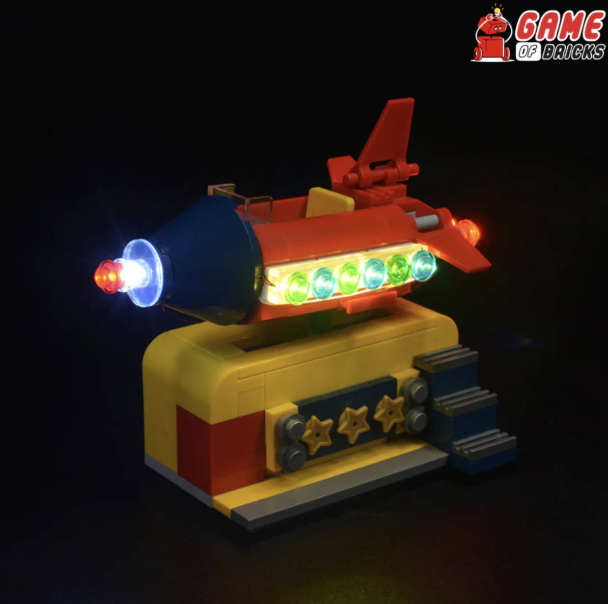 Light kit for Space Rocket Ride 40335