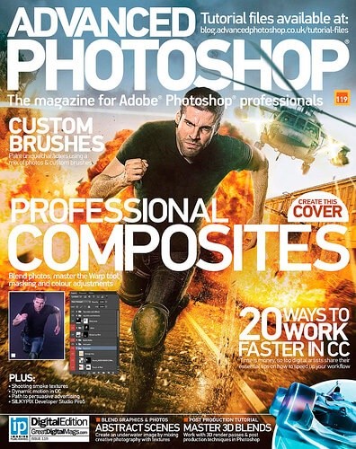 Advanced Photoshop 2014 года, 119 номер
