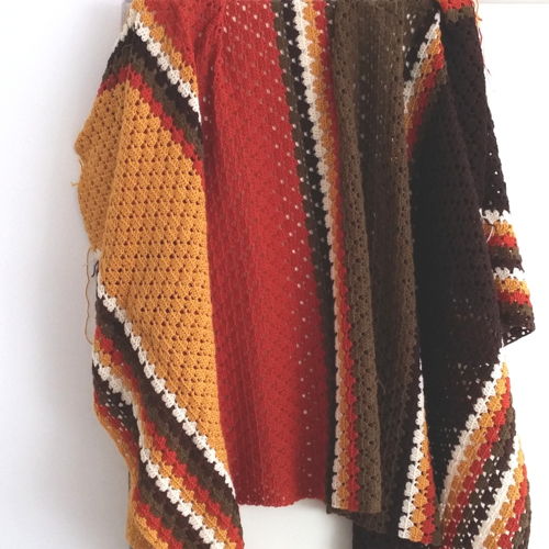 Retro woondeken "Autumn glory"