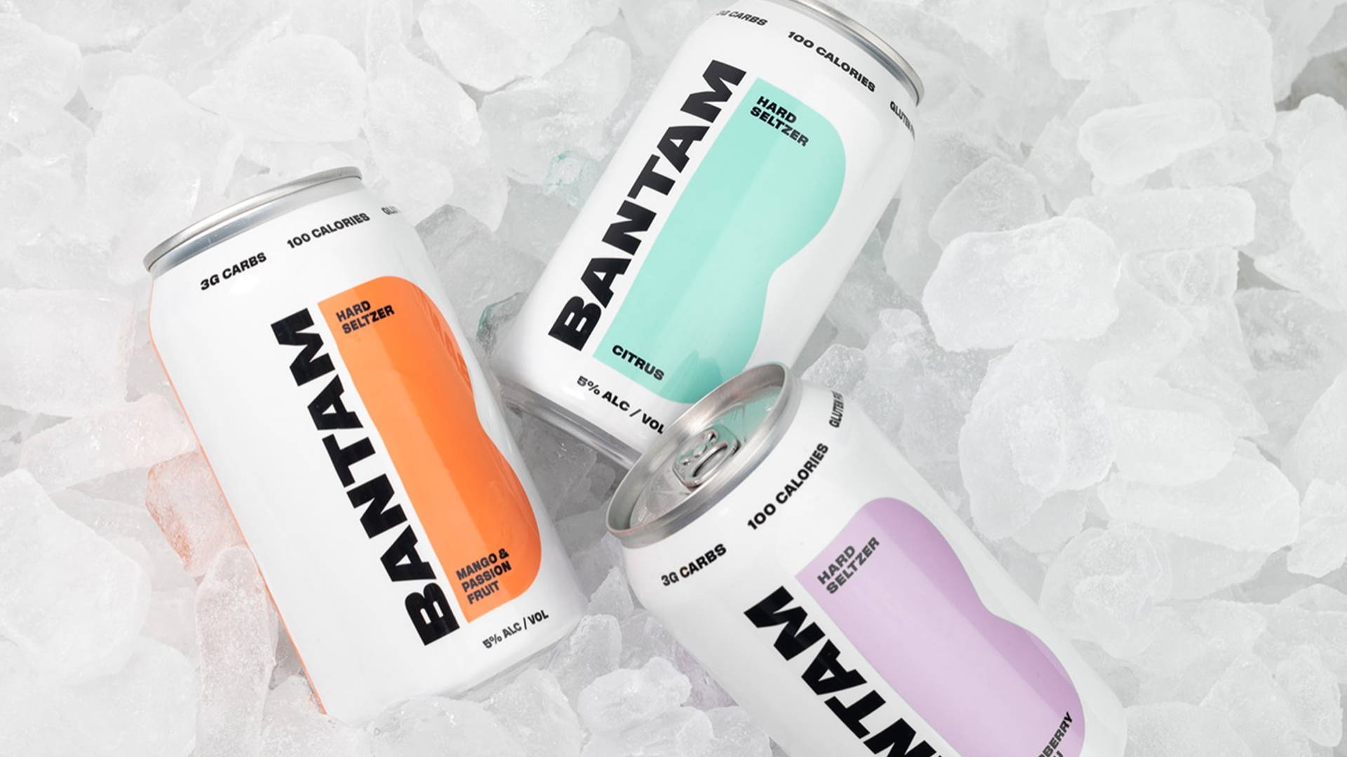 Featured image for Making White Space Interesting With Bantam's Hard Seltzer Packaging
