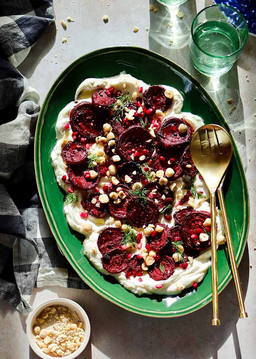 Roasted Beetroot and Labneh Salad Recipe by Mandy | Minimax
