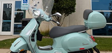 2024 VESPA GTS 300 motorcycle for rent near Chicago, IL