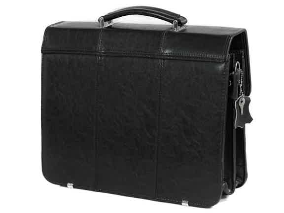 Herren Leder Aktentasche Lehrertasche - BUVOLO