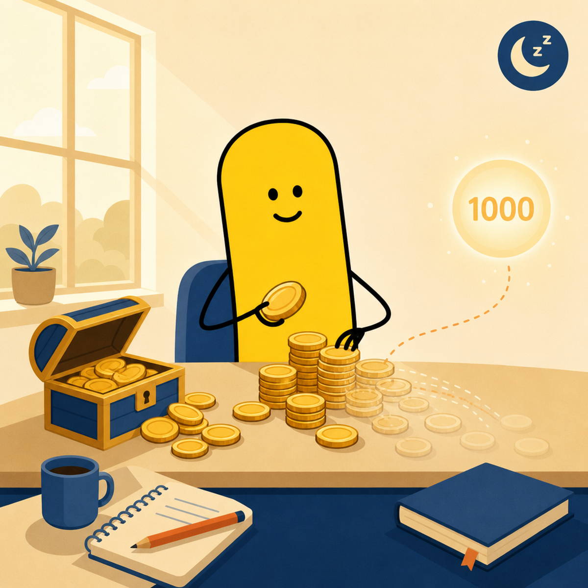 1000 xu, hết là ngủ đông: cơ chế coin trong nhà orb