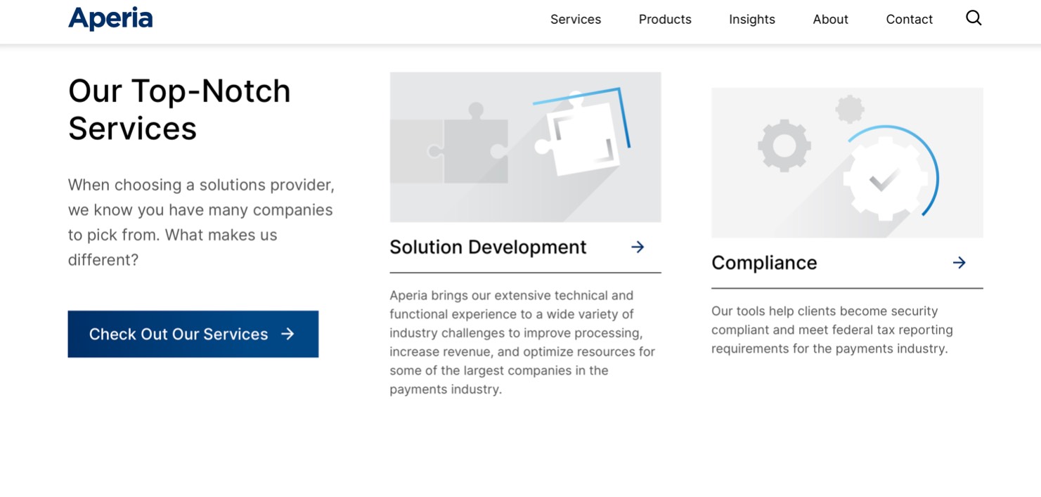 Aperia product / service