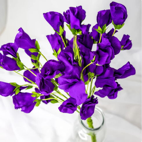Purple Sweet Pea - Realistic Artificial Flowers - Image 4