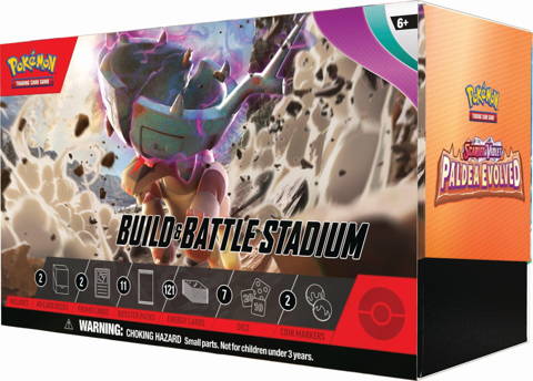 Pokemon: Trading Card Game Scarlet & Violet Build and Battle Stadium Box