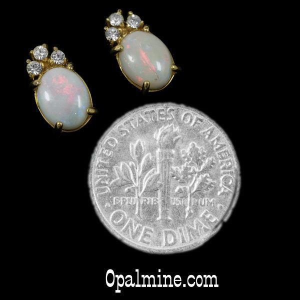 Opal Earrings 6034 - Image 2