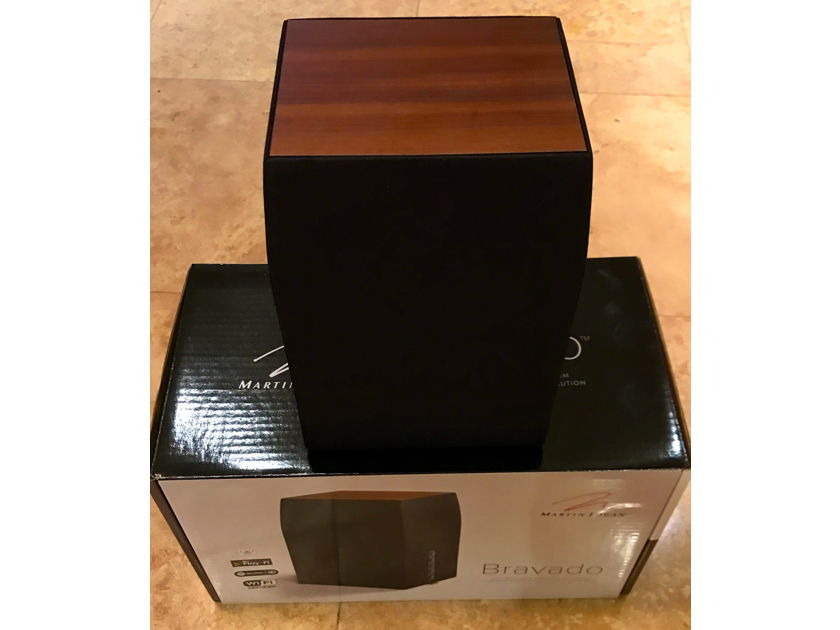 Martin Logan  Bravado 5" Powered Wireless Speaker (Walnut) W/ Free Shipping!