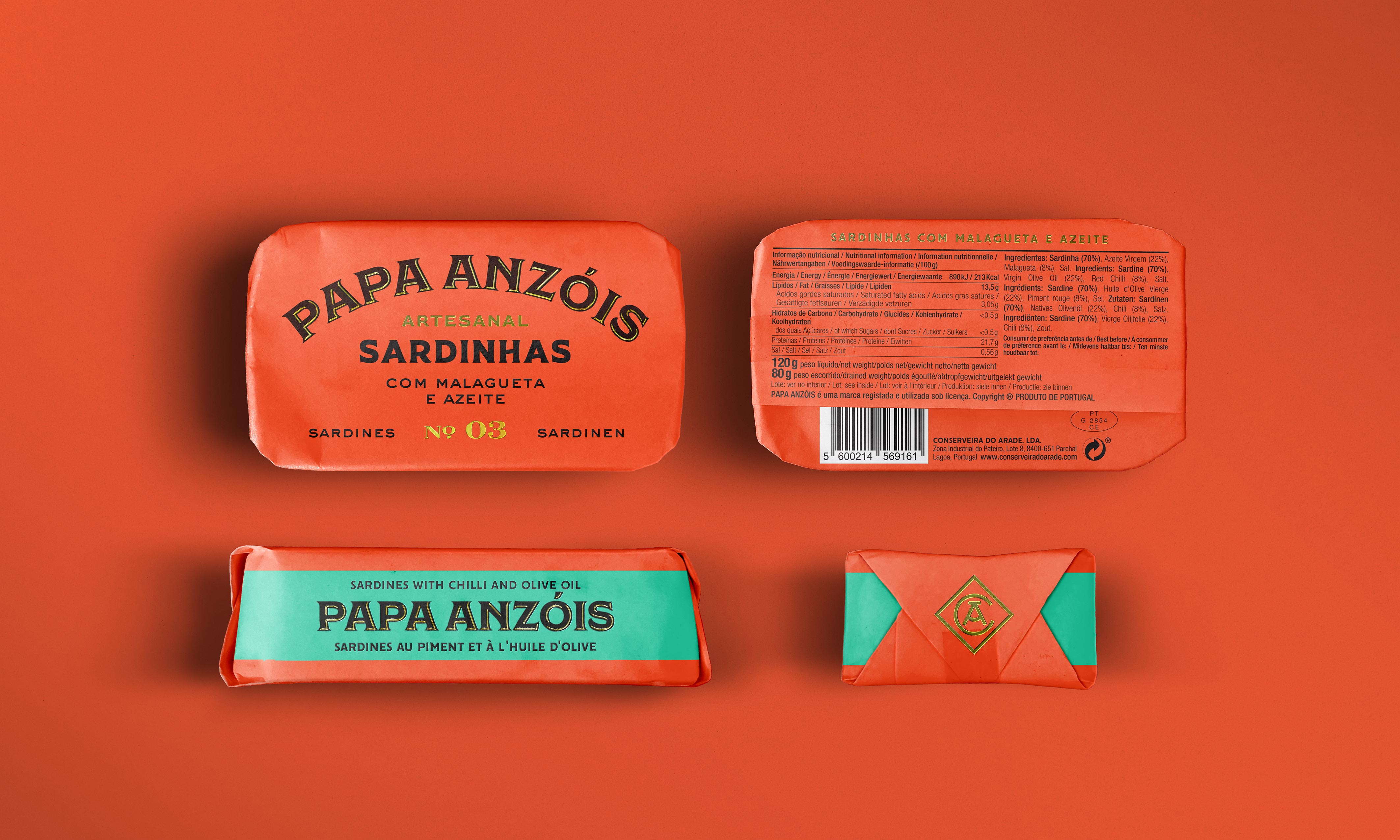 Papa Anzós' Packaging Infuses Traditional Design With A Modern Touch